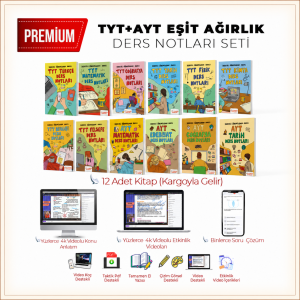Vin Kampüs TYT+AYT Eşit Ağırlık Basılı Set